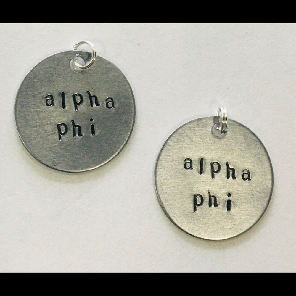 2 Alpha Phi AP sorority charms